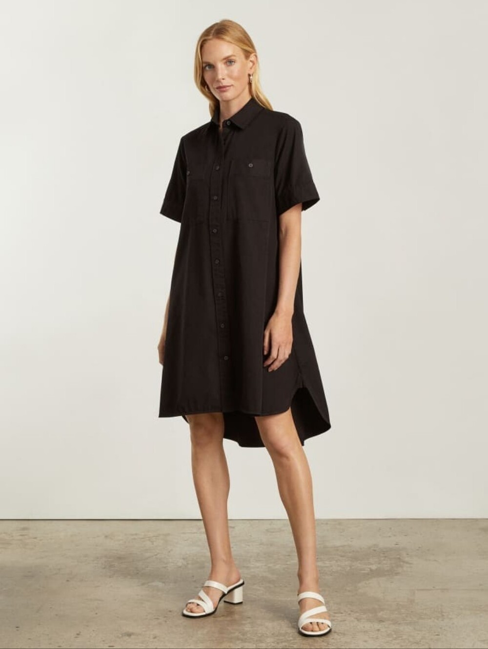 Everlane Day Tripper dress, Like New, Black, sz XS